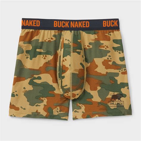 Men S Buck Naked Pattern Bullpen Boxer Briefs Duluth Trading Company