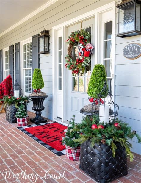 Christmas Porch Ideas For A Festive Welcome To Your Home Front Porch