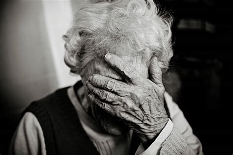 Elderly Black And White Stock Photos Pictures And Royalty Free Images