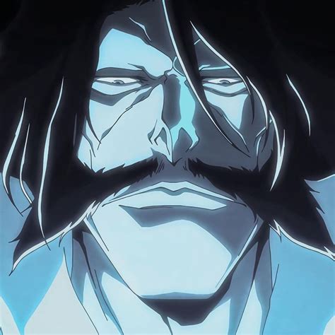 Anime Character with Long Hair and Mustaches