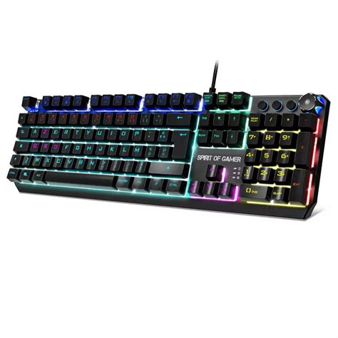 Clavier Spirit Of Gamer M Canique Rgb Xpert K Cla K