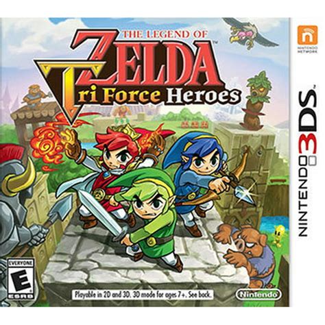 3ds The Legend Of Zelda Triforce Heroes Nintendo Formato Fisico