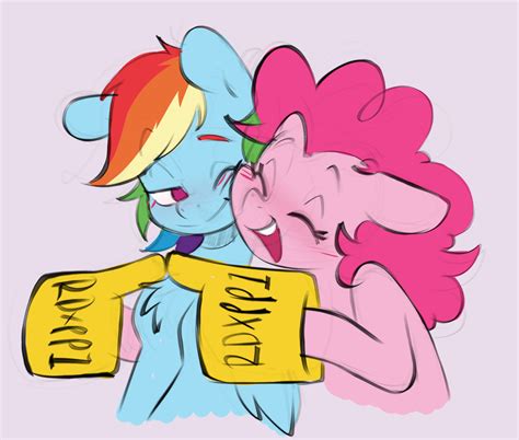 Safe Artist Chub Wub Pinkie Pie Rainbow Dash Earth Pony