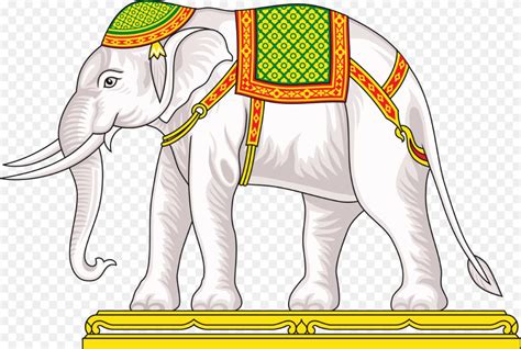 Thai Elephant Png File White Elephant Of Thailand Dressed Svg Wikimedia