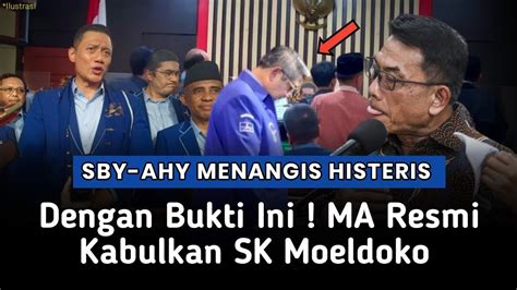 Demokrat Di Ambil Alih Ma Resmi Kabulkan Sk Moeldoko Kepemimpinan Ahy