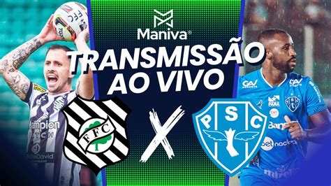 Figueirense X Paysandu Ao Vivo S Rie C Youtube