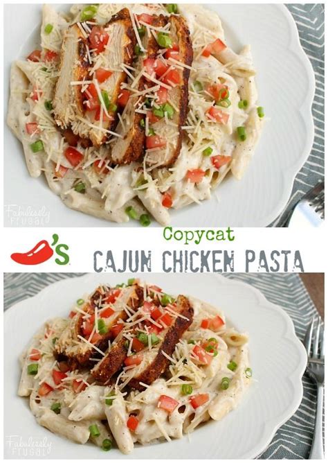 Cajun Chicken And Creamy Pasta This Is A Great Copycat Recipe For