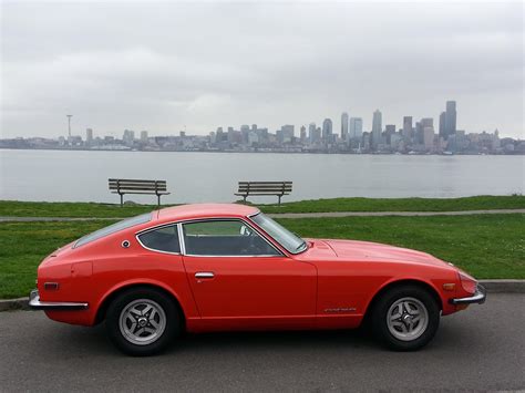 My 240z and the Seattle skyline! : r/Datsun