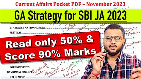 Sbi Clerk Ga Strategy Sbi Ja General Awareness Sbi Clerk Mains