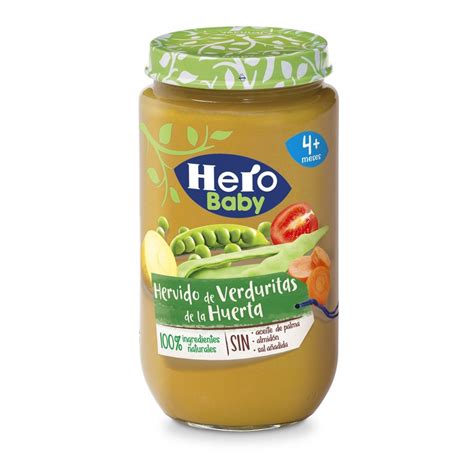 Hero Pedialac Potito Verduras De La Huerta 4 Meses 235 G