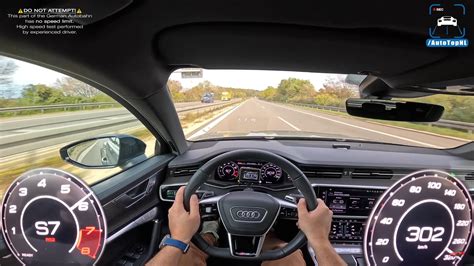 Tuned Audi Rs 6 Takes Its Fat Booty To The Autobahn Hits Over 187 Mph During Pov Drive