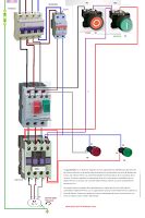 Esquemas El Ctricos Arranque Motor Trifasico Con Guardamotor Contactor