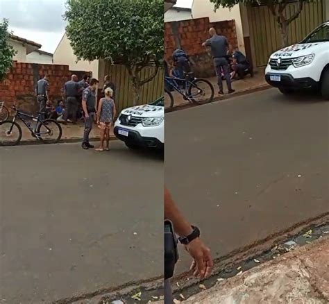 Pm Agride Suspeito Com Tapa Na Cara Durante Abordagem Policial Em