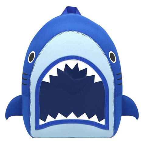 Nohoo Ocean Star Shark Backpack Blue