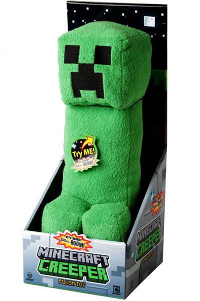 Minecraft Creeper Plush Toy with Sound - GeekAlerts