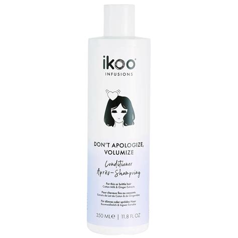 Shop Ikoo Conditioner Don T Apologize Volumize Ml In Uae Feelunique