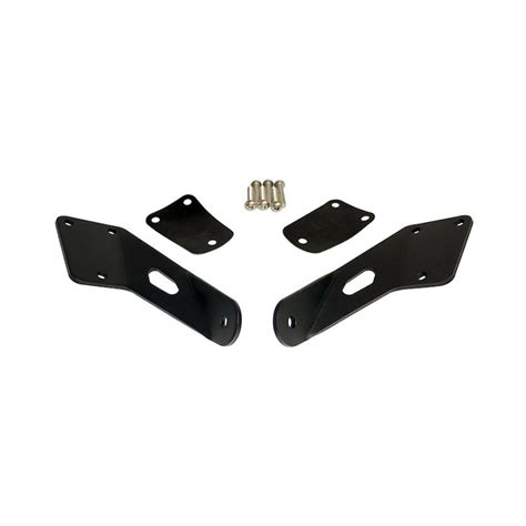 led light bar hood bracket set somar   house  jeep