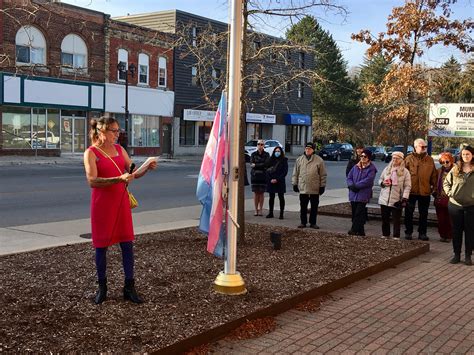 Flag Raised at City Hall for Transgender Remembrance Day