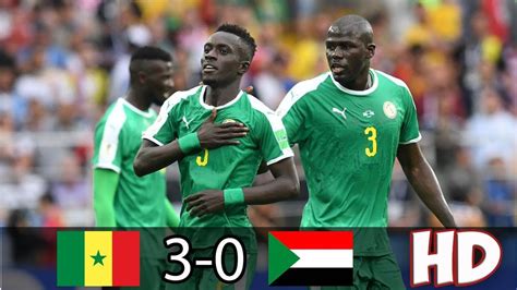 Senegal Vs Soudan3 0 Highlights And Full Match13 10 2018 HD YouTube