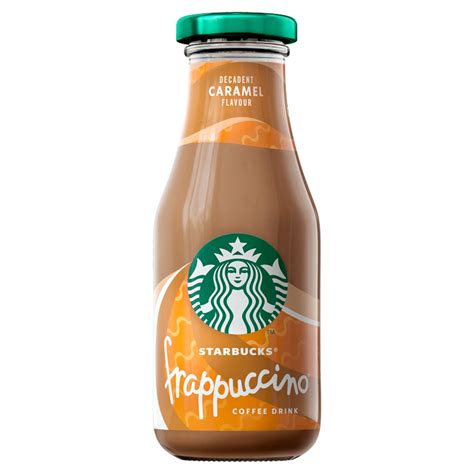 Starbucks Frappuccino Caramel Flavoured Milk Iced Coffee Ml Bb