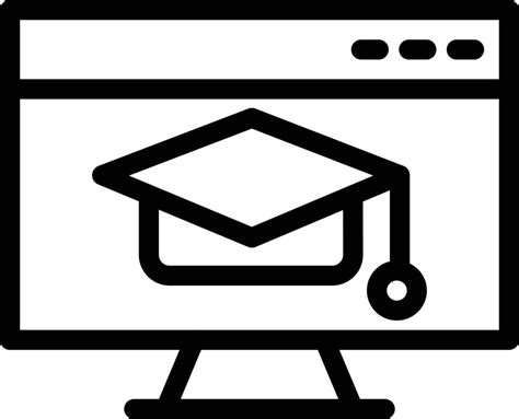 Online Education Line Icons Vector Art At Vecteezy