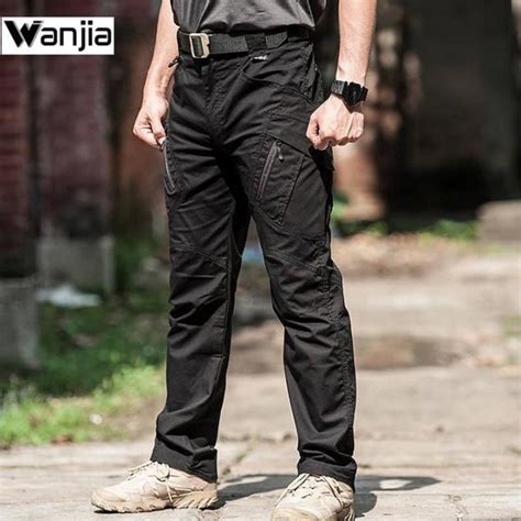 Ix9 Waterproof Tactical War Game Cargo Pants Mens Silm Casual Pants Mens Trousers Combat Swat