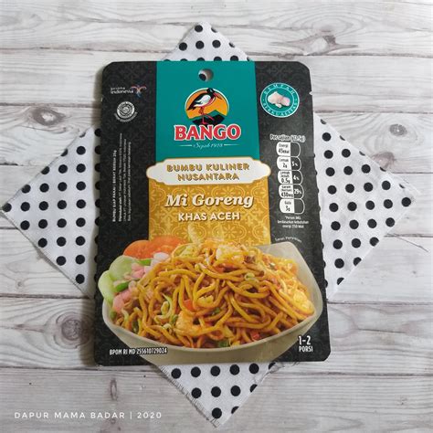 Review Mie Goreng Aceh Bango Bumbu Nusantara