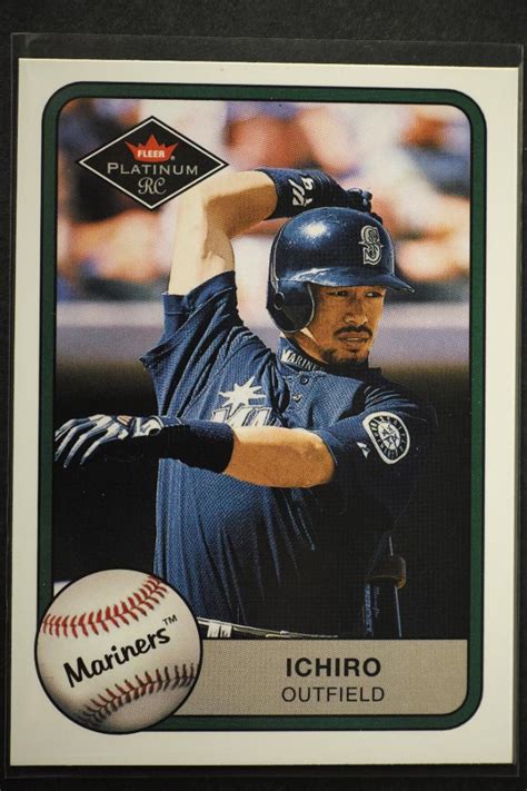 2001 Fleer Platinum Rc イチロー ルーキーカード メルカリ