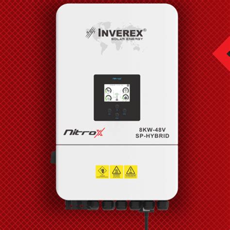 Inverex Nitrox 8 Kw Hybrid Solar Inverter 2024 Model ElectricalWall