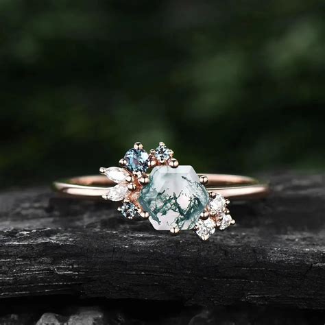 Cluster Engagement Rings Are The Perfect Collection Of Whimsy And Class