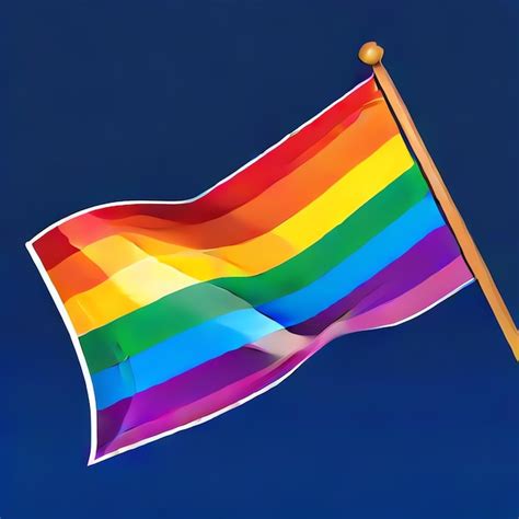 Premium Photo | Pride flag Rainbow colours Rainbow pride