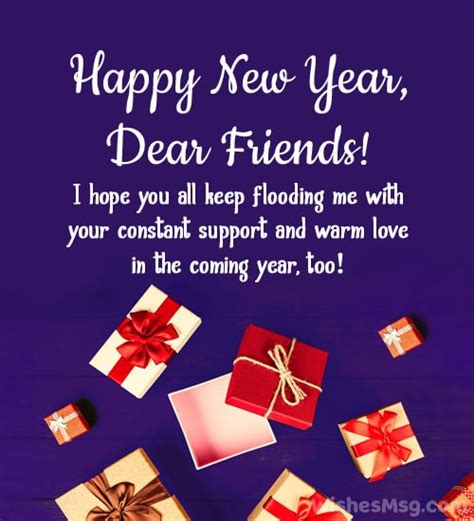 100+ New Year Wishes For Friends and Family 2024 - WishesMsg