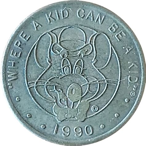 Token Chuck E Cheese S Pizza United States Numista