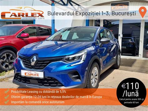 Renault Captur Tce Gpl Equilibre Vehicule Noi Si Rulate Carlex Ro