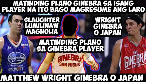 Pba Live Ginebra Matinding Plano Player Wright Ginebra Japan Greg