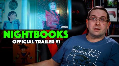 Reaction Nightbooks Trailer Krysten Ritter Movie Youtube