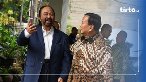 Demokrat Hargai Keputusan Prabowo Terima Nasdem Gabung Ke Kim