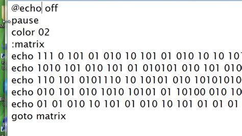 How To Create A Matrix Falling Code Effect Using Notepad Easy Way To