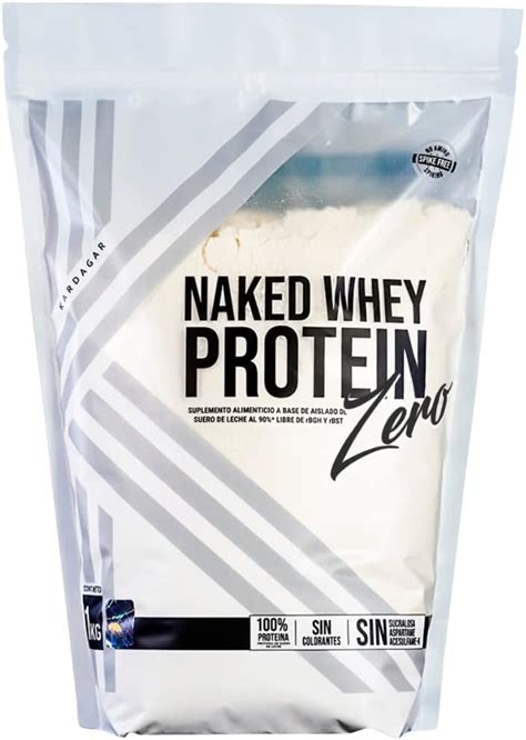 Naked Whey Protein Zero Kardagar Proteína aislada de suero de leche