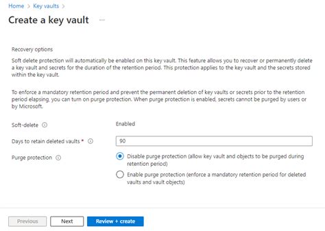 Azure Key Vault Net Core Example