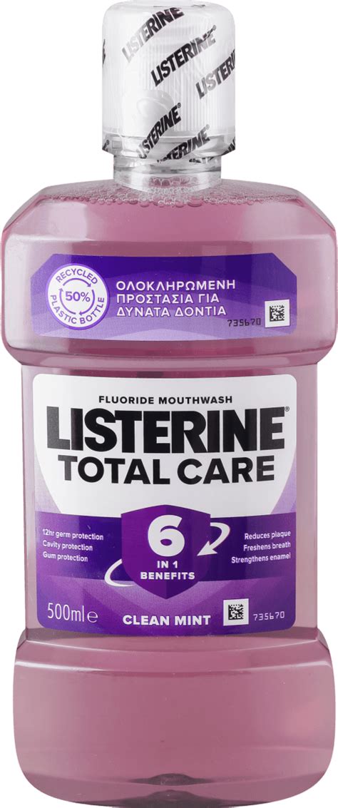 LISTERINE Total Care Antibakterijska Vodica Za Ispiranje Usta 500 Ml