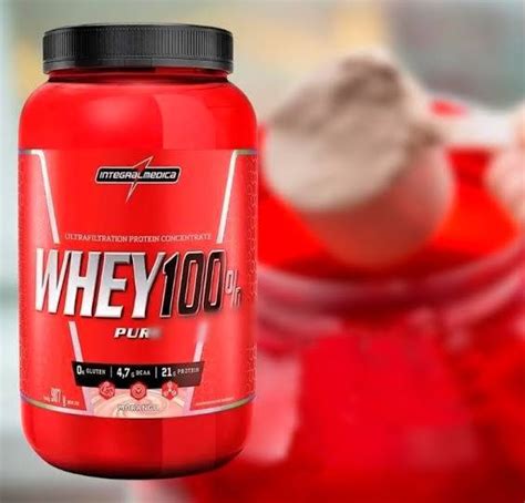 Encerrado Whey Pure G Integralmedica Morango Promo Es Do Dia