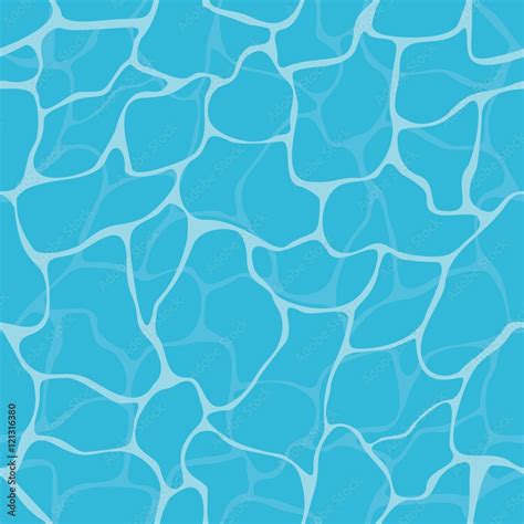 Turquoise Rippled Water Texture Background Shining Blue Water Ripple