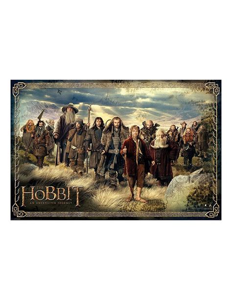 Poster The Hobbit Een Onverwachte Reis 61x91 Cm ⚔️ Tienda Medieval