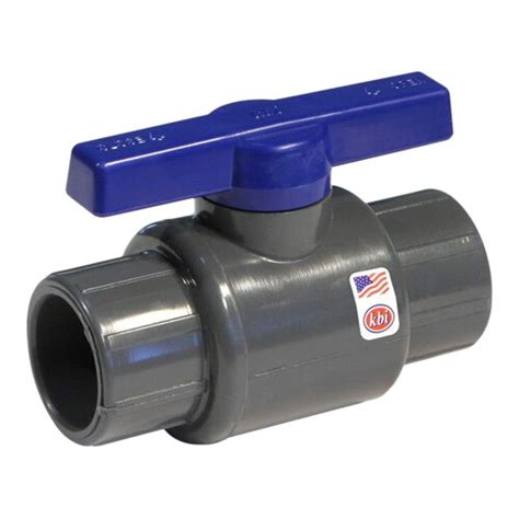 KBI Lo Torque Ball Valve Sch 80 PVC 3 4 In Solvent SiteOne