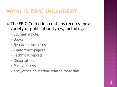 Educational Resources Information Center(ERIC) | PPTX