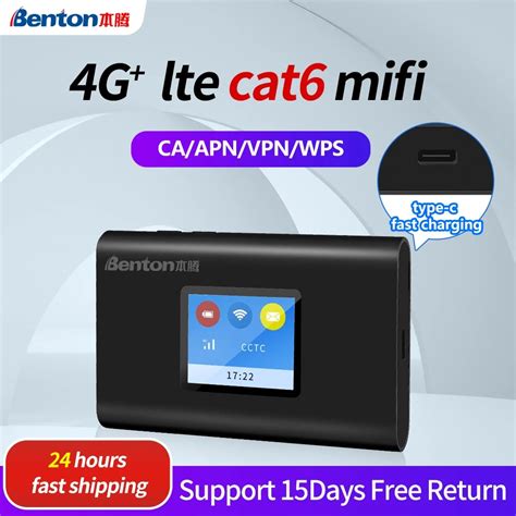 Benton enrutador inalámbrico portátil 4G Cat6 punto de acceso de