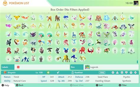 New Listing: All Past-Gen Legendaries for Pokemon Home - Rawkhet Pokemon