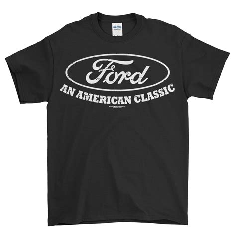 Distressed Ford Logo T Shirt Ford Merchandise Vintage Ford Etsy