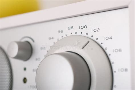 Modern Radio Set with Retro Design Stock Image - Image of metal, retro ...